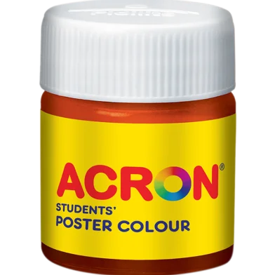 Acron স্টুডেন্টস পোস্টার কালার অরেঞ্জ 15 মিলি