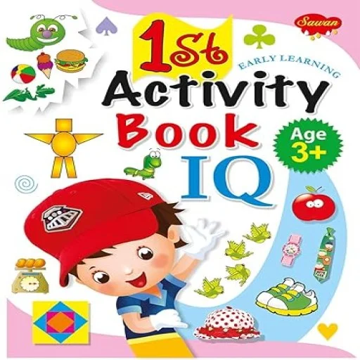 1st Activity Book IQ (3+) Paperback