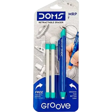 Doms Groove রিট্র্যাক্টেবল ইরেজার