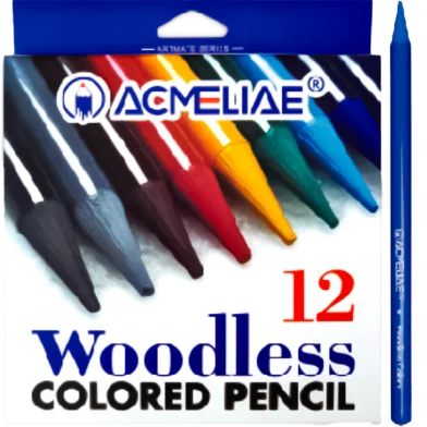 CWP-12 - Acmeliae 12 পিস উডলেস কালার পেন্সিল