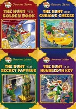 GERONIMO STILTON THE HUNT SERIES BOX SET