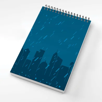 Reverie অফ হোয়াইট পকেটবুক Midnight Rain 200 পেজ