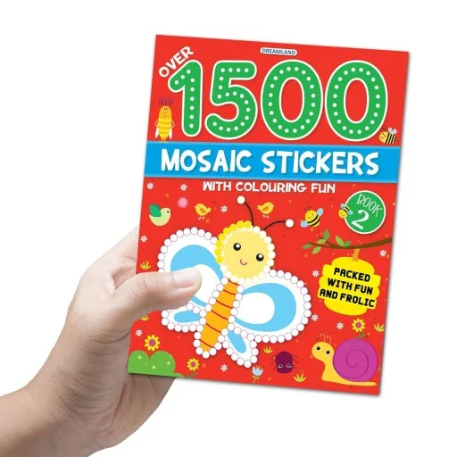 1500 Mosaic Stickers Book 2 (paperback)