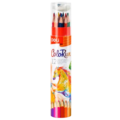 Deli Colorun কালার্ড পেন্সিল সেট-12 কালার - EC00307-12