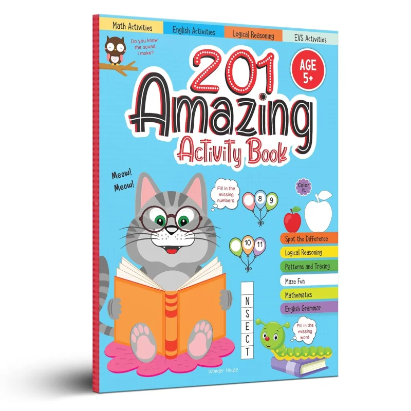 201 Amazing Activity Book: Fun Activities and Puzzles