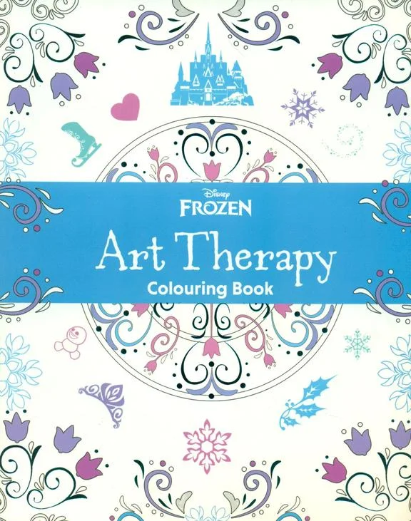 Disney Frozen Art Therapy Colouring Book