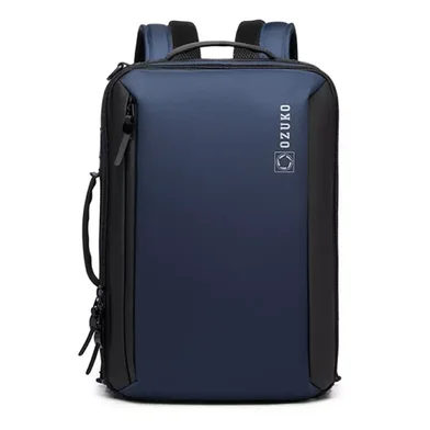 OZUKO 2-Way ক্যারিং মাল্টি-ফাংশন ট্রাভেল ব্যাগ (ব্লু) - 9490