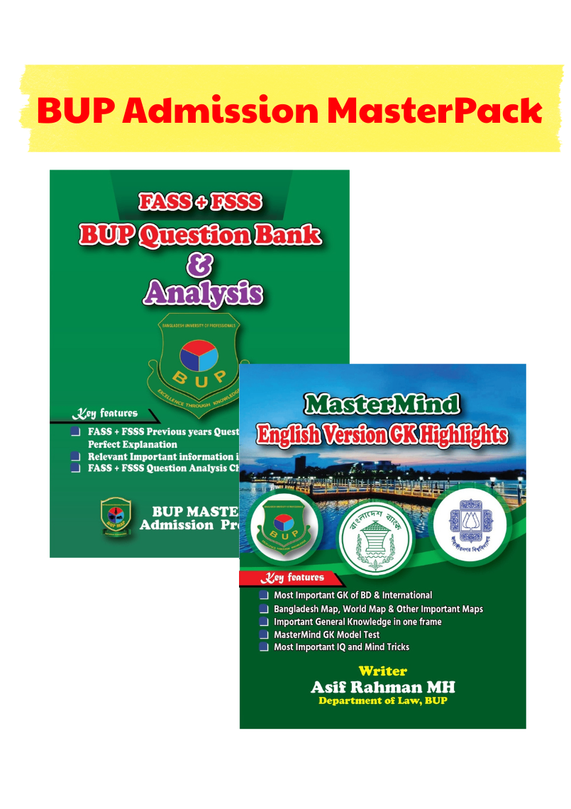 BUP Admission MasterPack