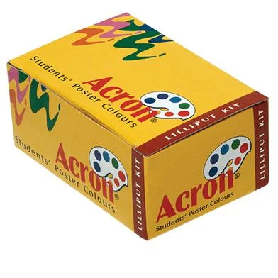 Acron Students’ পোস্টার কালার Lilliput কিট -60 মিলি (10 মিলি বোতল অফ 6 শেড)