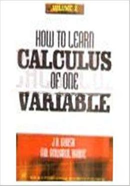 How to Learn Calculus of One Variable