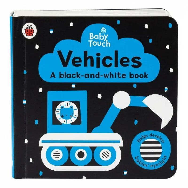 Baby Touch: Vehicles: a black-and-white book