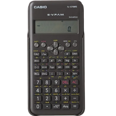 Casio 2nd এডিশন সায়েন্টিফিক ক্যালকুলেটর - FX-570MS-2rd