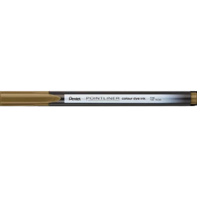 Pentel পয়েন্টলাইনার কালার ডাই ইংক ব্রাউন - S40-E3