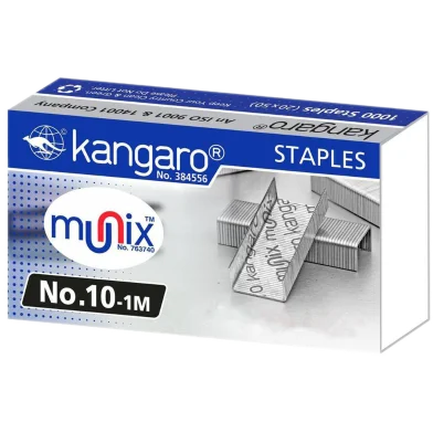 Kangaro স্ট্যাপল No. 10-1M (সেট 10 বক্স)