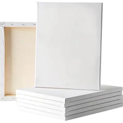 হোয়াইট ক্যানভাস 30x36 ইঞ্চি 2 পিস