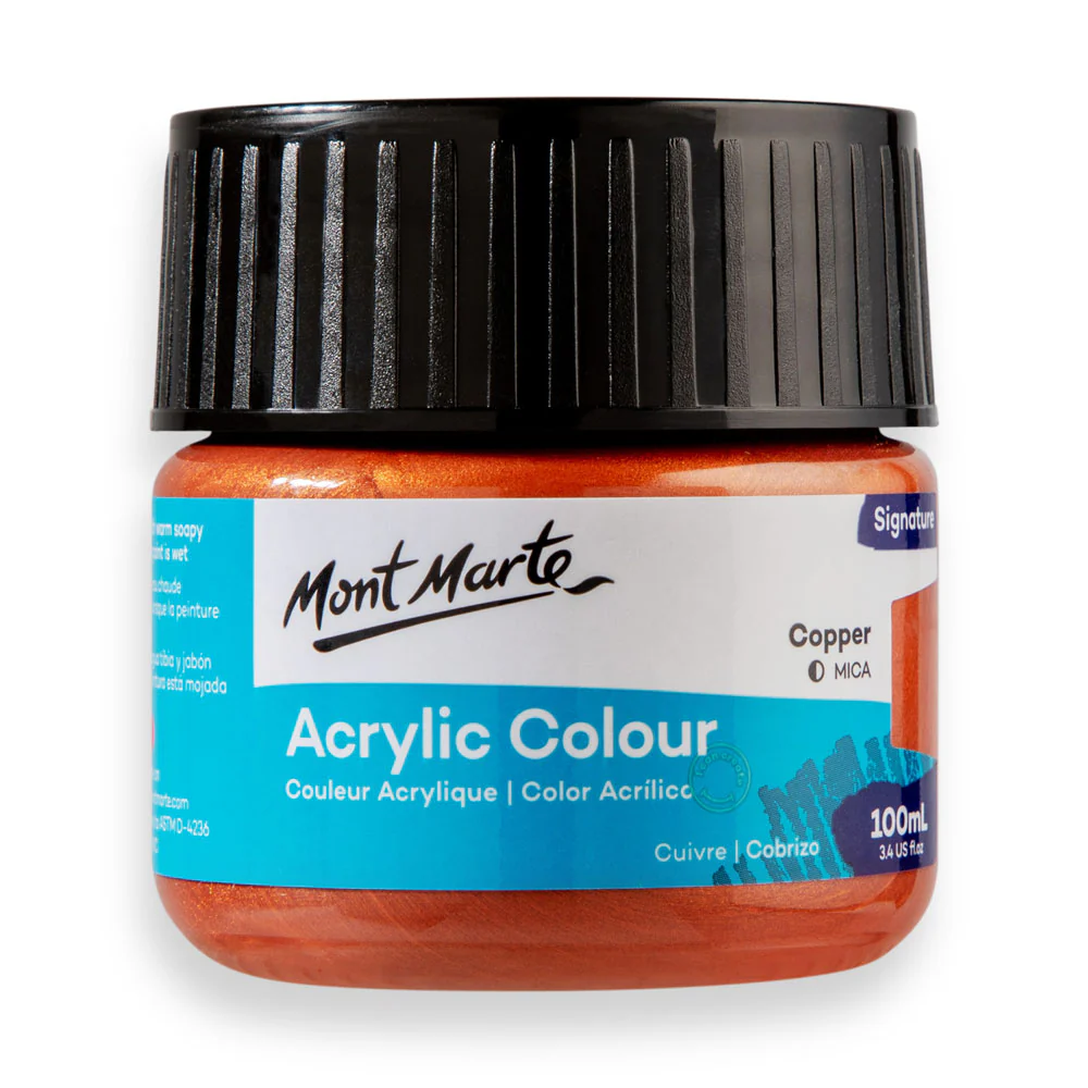 Mont Marte অ্যাক্রিলিক কালার 100ml – Copper