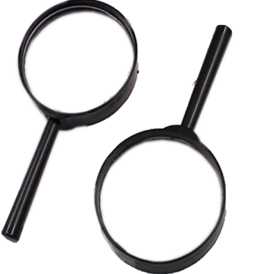 ম্যাগনিফাইং গ্লাস, প্লাস্টিক রিডিং, 60 মিমি Optics - 1 পিস