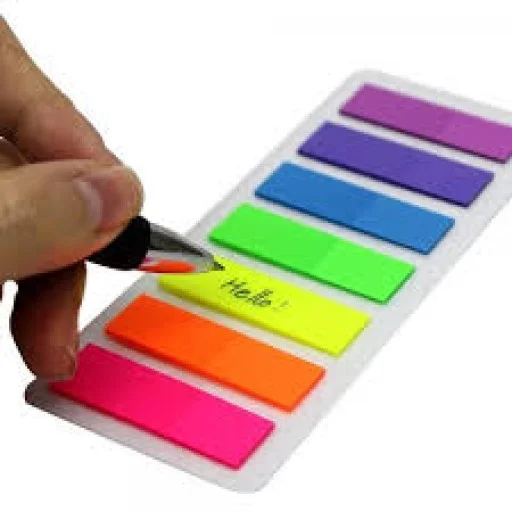 Multicolor Sticky Note slide P09-2 (PVC) -100 sheet