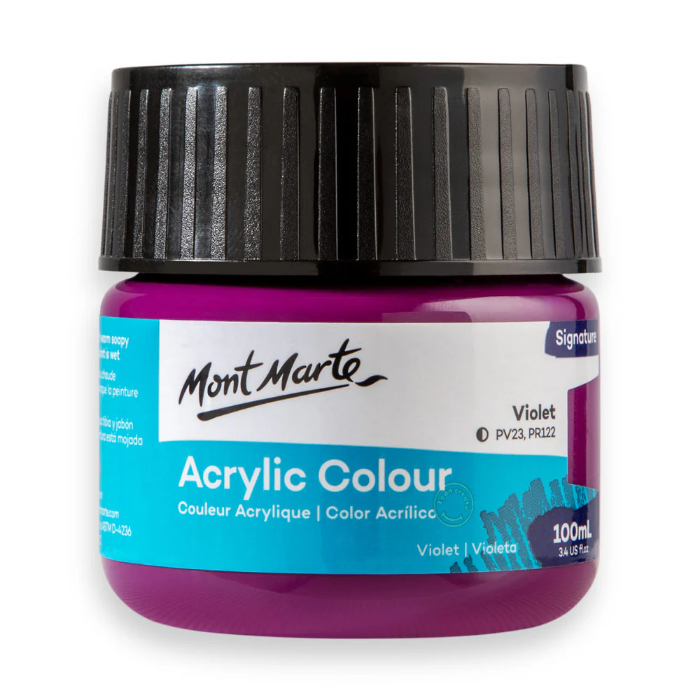 Mont Marte অ্যাক্রিলিক কালার 100ml – Violet