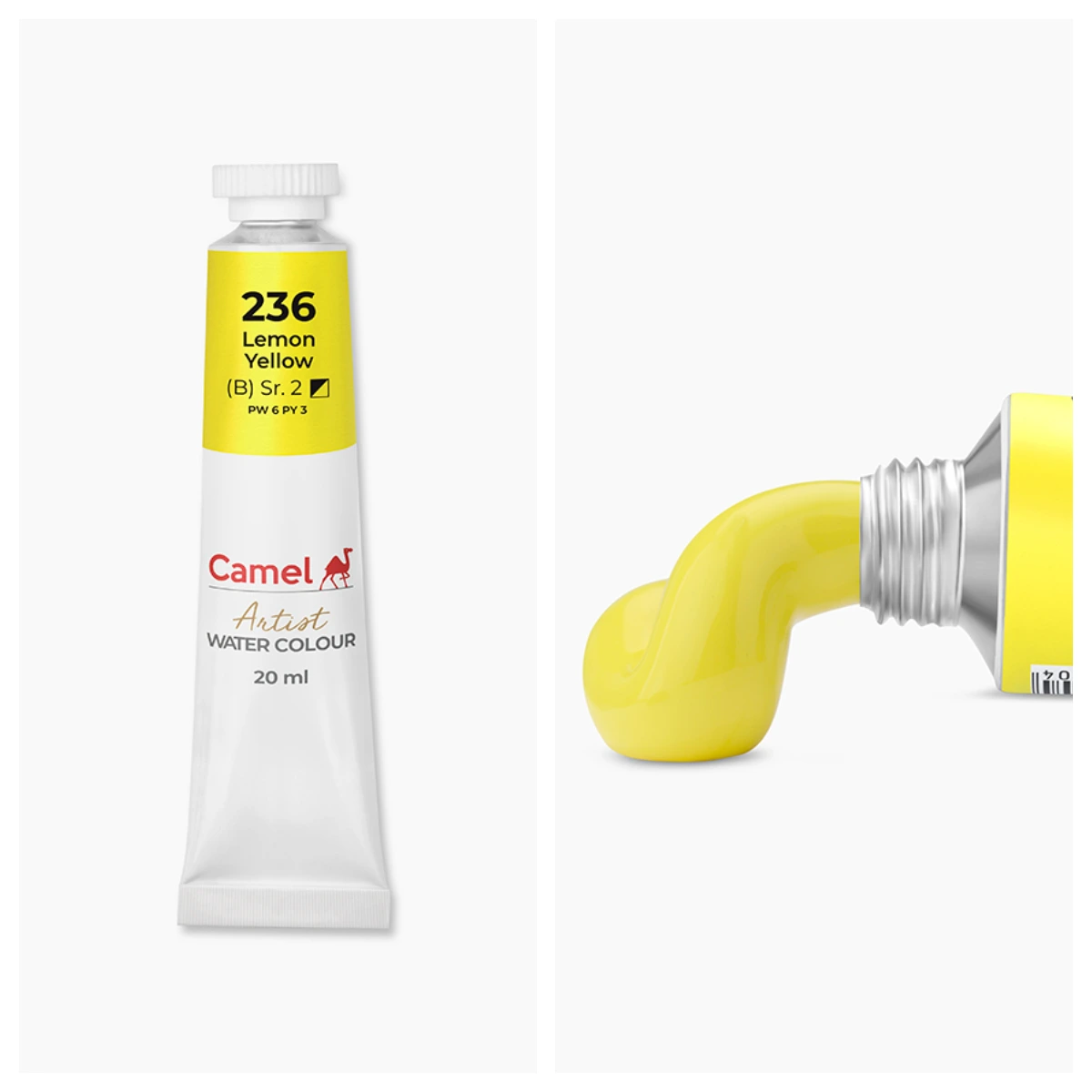 Camel আর্টিস্ট ওয়াটার কালার 20ml – Lemon Yellow (Sr.2)