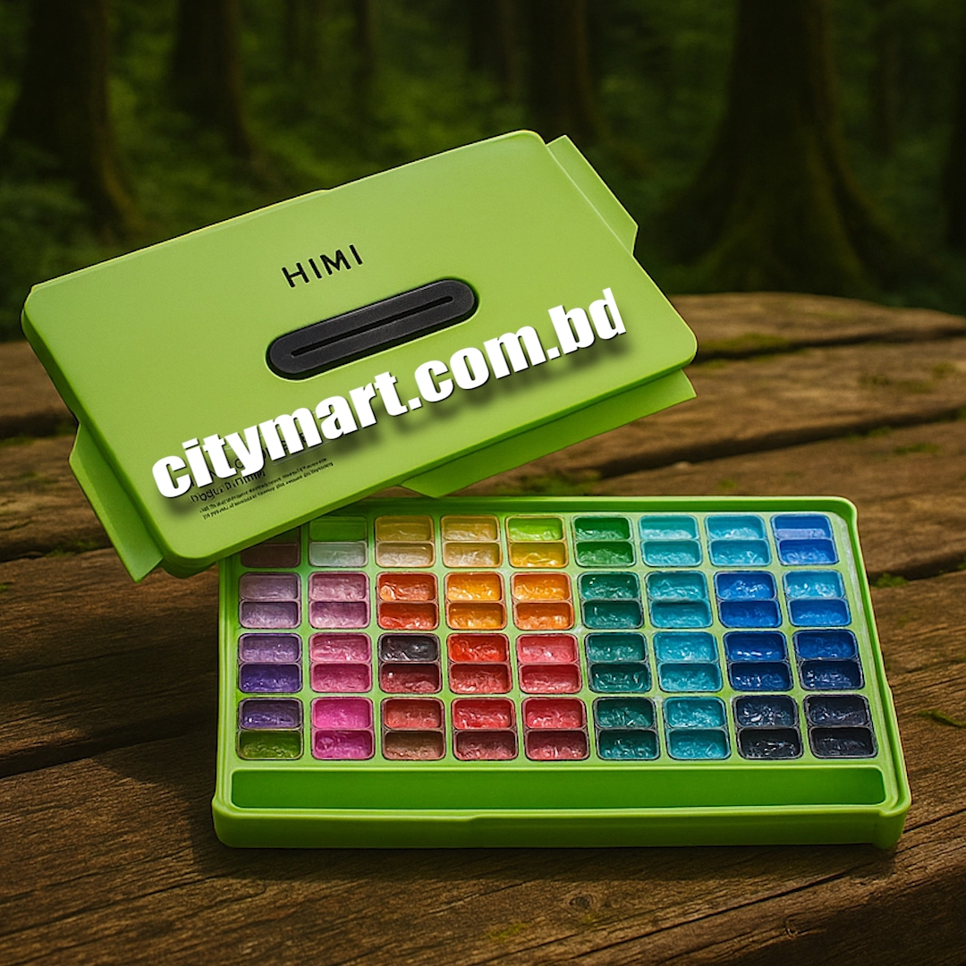 HIMI গুয়াশ, টুইন কাপ, 12G/72কালার, APPLE GREEN