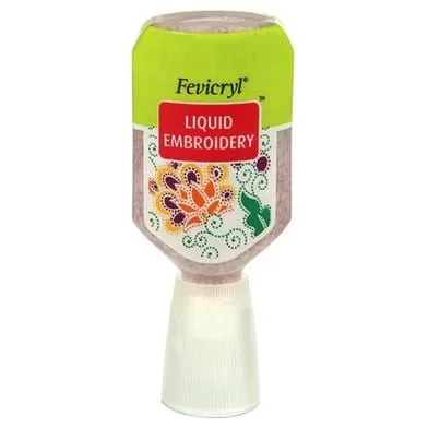 Fevicryl লিকুইড এমব্রয়ডারি-গ্লিটার রেড - 20 মিলি