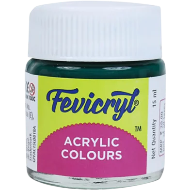 Fevicryl স্টুডেন্টস ফেব্রিক কালার ডার্ক গ্রিন 15 মিলি
