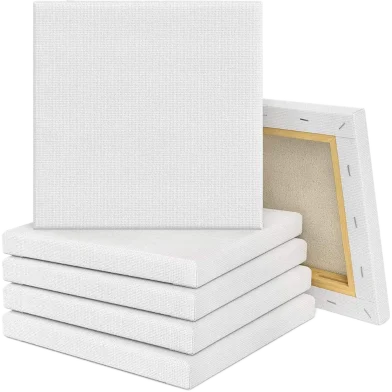 হোয়াইট প্রিমিয়াম ক্যানভাস 4 X 4 ইঞ্চি- 1 পিস