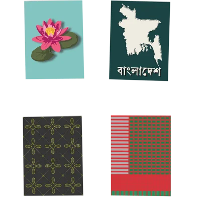 Markly ম্যাগনেটিক বুকমার্ক 4 পিস - ফর বুকলাভার্স | সিরিজ 3
