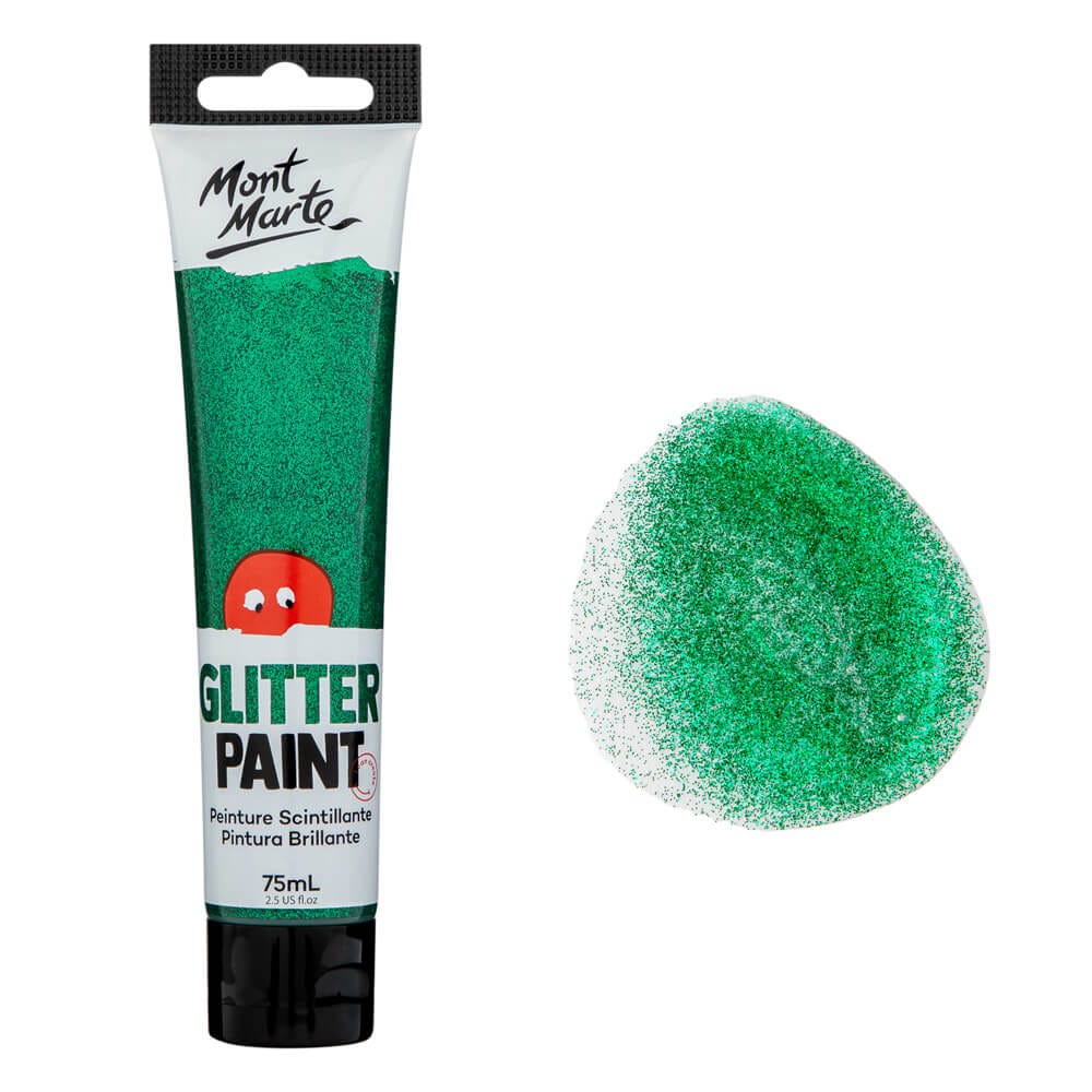 Mont Marte গ্লিটার পেইন্ট 75ml – Dark Green