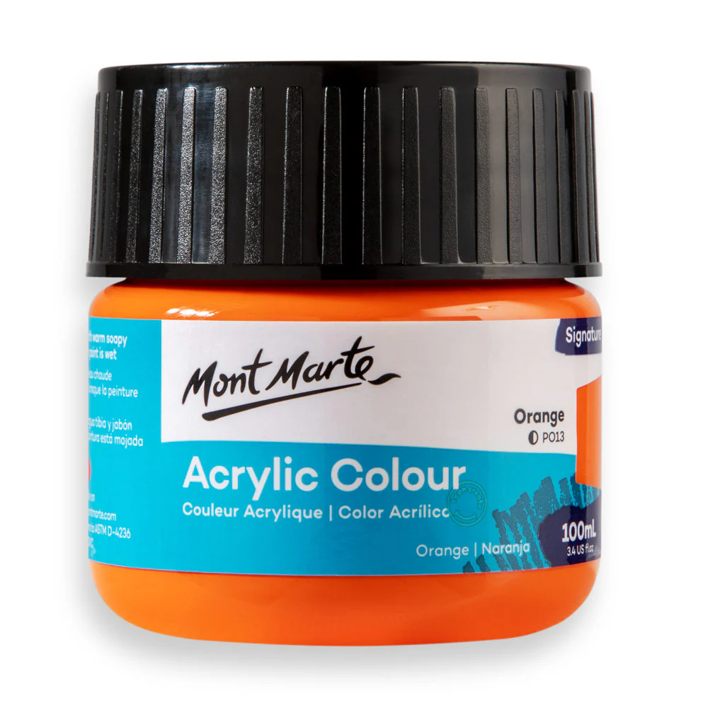 Mont Marte অ্যাক্রিলিক কালার 100ml – Orange