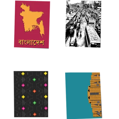 Markly ম্যাগনেটিক বুকমার্ক 4 পিস - ফর বুকলাভার্স | সিরিজ 2