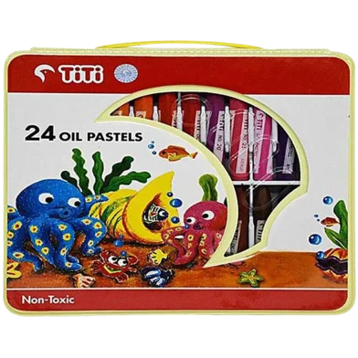 TiTi অয়েল প্যাস্টেল, 24 শেড
