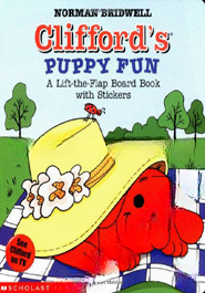 Clifford's Puppy Fun with Sticker