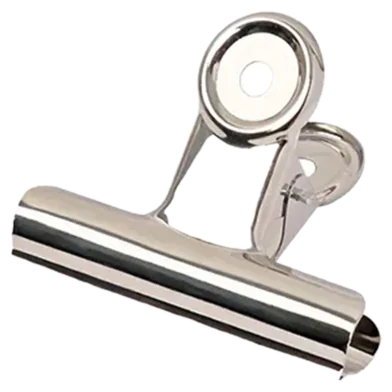 Foska অফিস মেটাল Nickle স্প্রিং ক্লিপ - 63 মিমি - 900-2