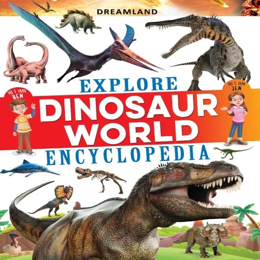 Explore Dinosaur World Encyclopedia -(Paperback)