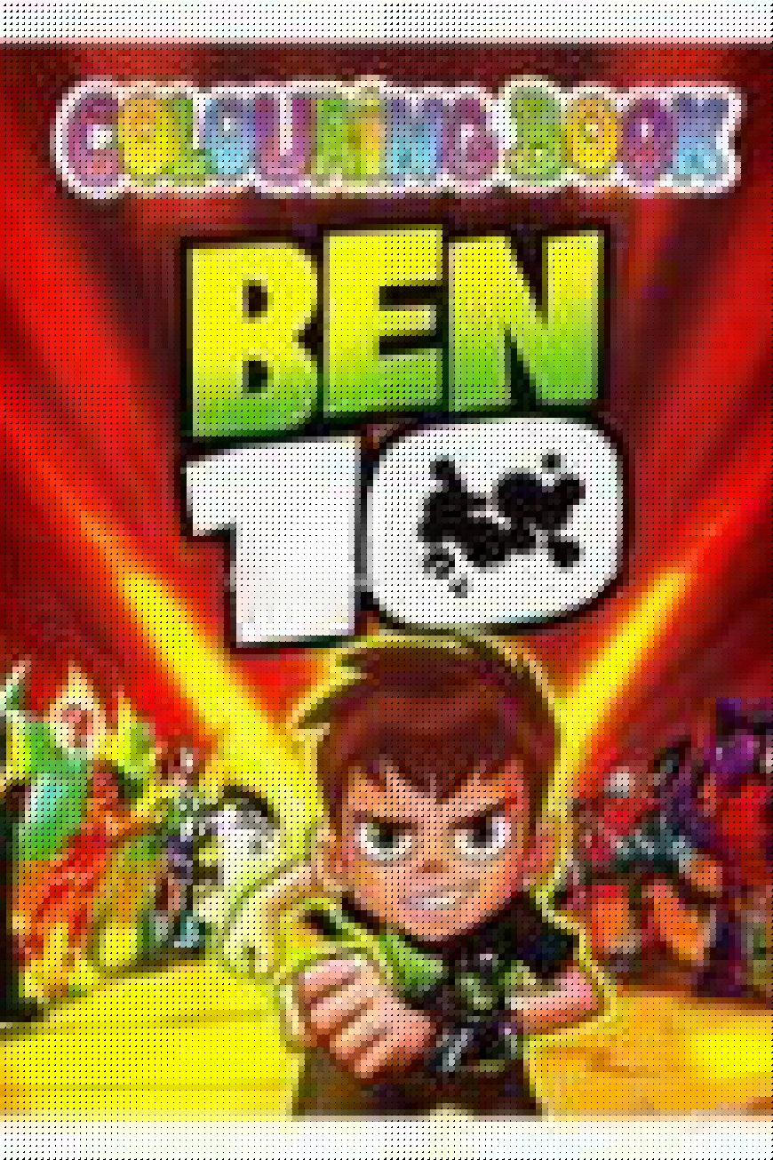 Ben 10 -Colouring Book