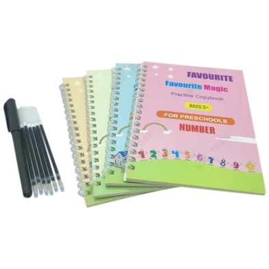 চিলড্রেন Word ম্যাজিক প্র্যাকটিস বুক-4 পিস - 226172355