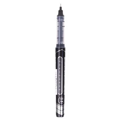 Deli রোলার পেন ব্ল্যাক ইংক 0.5 মিমি12 পিস - EQ20220 — ছবি 3