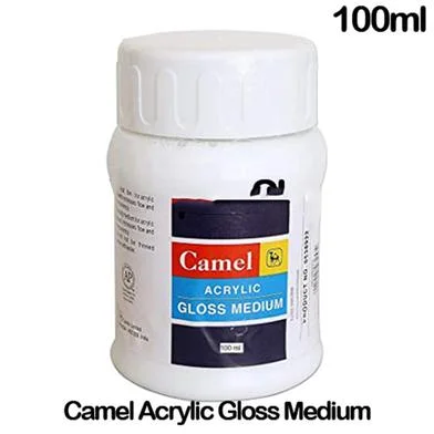 Camel অ্যাক্রিলিক গ্লস মিডিয়াম 100 মিলি — ছবি 2