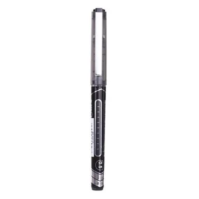 Deli রোলার পেন ব্ল্যাক ইংক 0.5 মিমি12 পিস - EQ20220 — ছবি 2