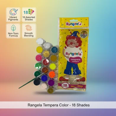 Rangeela টেম্পেরা কালার - 18 শেড — ছবি 2
