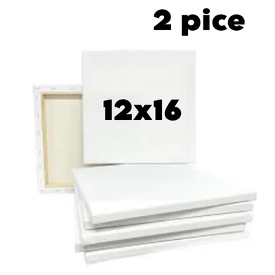 হোয়াইট ক্যানভাস 12x16 ইঞ্চি (2 পিস) — ছবি 2