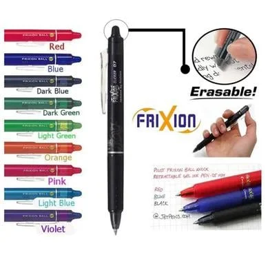 Pilot Frixion বলপেন ক্লিকার ব্লু জেল ইংক 0.7 মিমি - 1 পিস — ছবি 3
