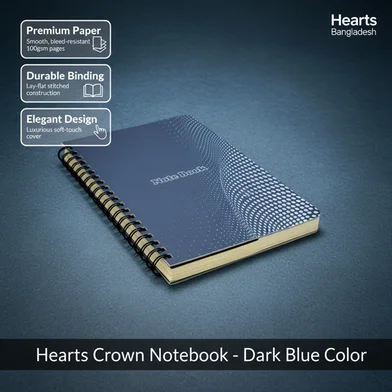 Hearts Crown নোটবুক-1 পিস — ছবি 2
