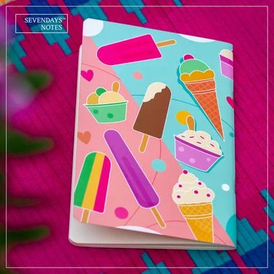 Sevendays Notes আইস ক্রিম নোটবুক (SN202405388) — ছবি 4