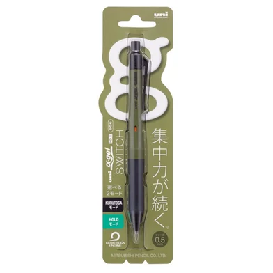UNI Mitsubishi মেকানিক্যাল পেন্সিল Alpha জেল সুইচ 0.5 মিমি — ছবি 3