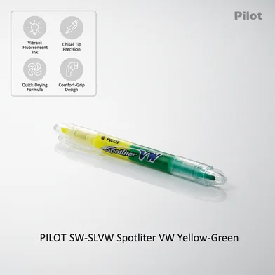 PILOT SW-SLVW Spotliter VW ইয়েলো-গ্রিন — ছবি 2