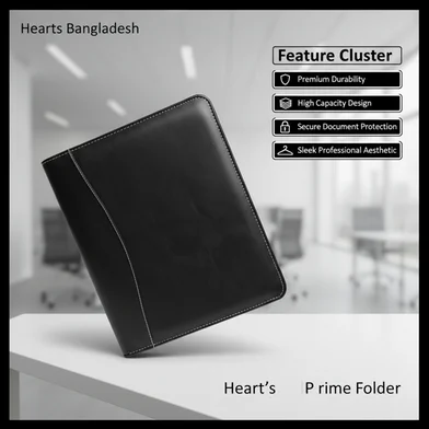 Heart's প্রাইম ফোল্ডার - ব্ল্যাক — ছবি 2
