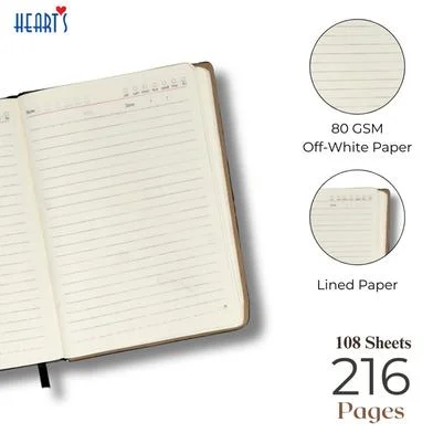 Regent নোটবুক (ব্ল্যাক) — ছবি 3